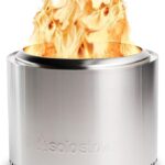 Smokeless Fire Pit with Removable Ash Pan