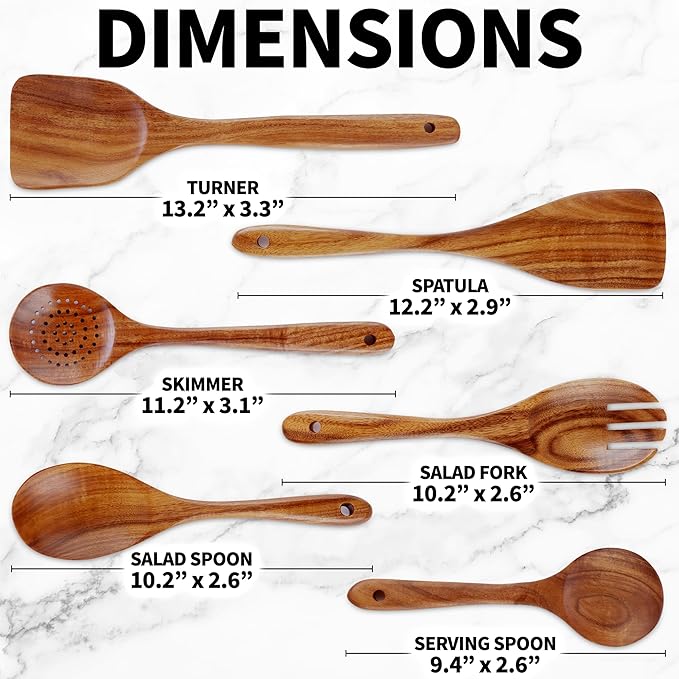 Wooden Spoons for Cooking