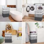 2-Pack Waterproof Large Laundry Basket 