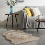 Arbosofe Faux Fur Area Rug for Bedroom