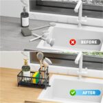Cisily Sponge Holder Kitchen Sink Caddy Organizer 
