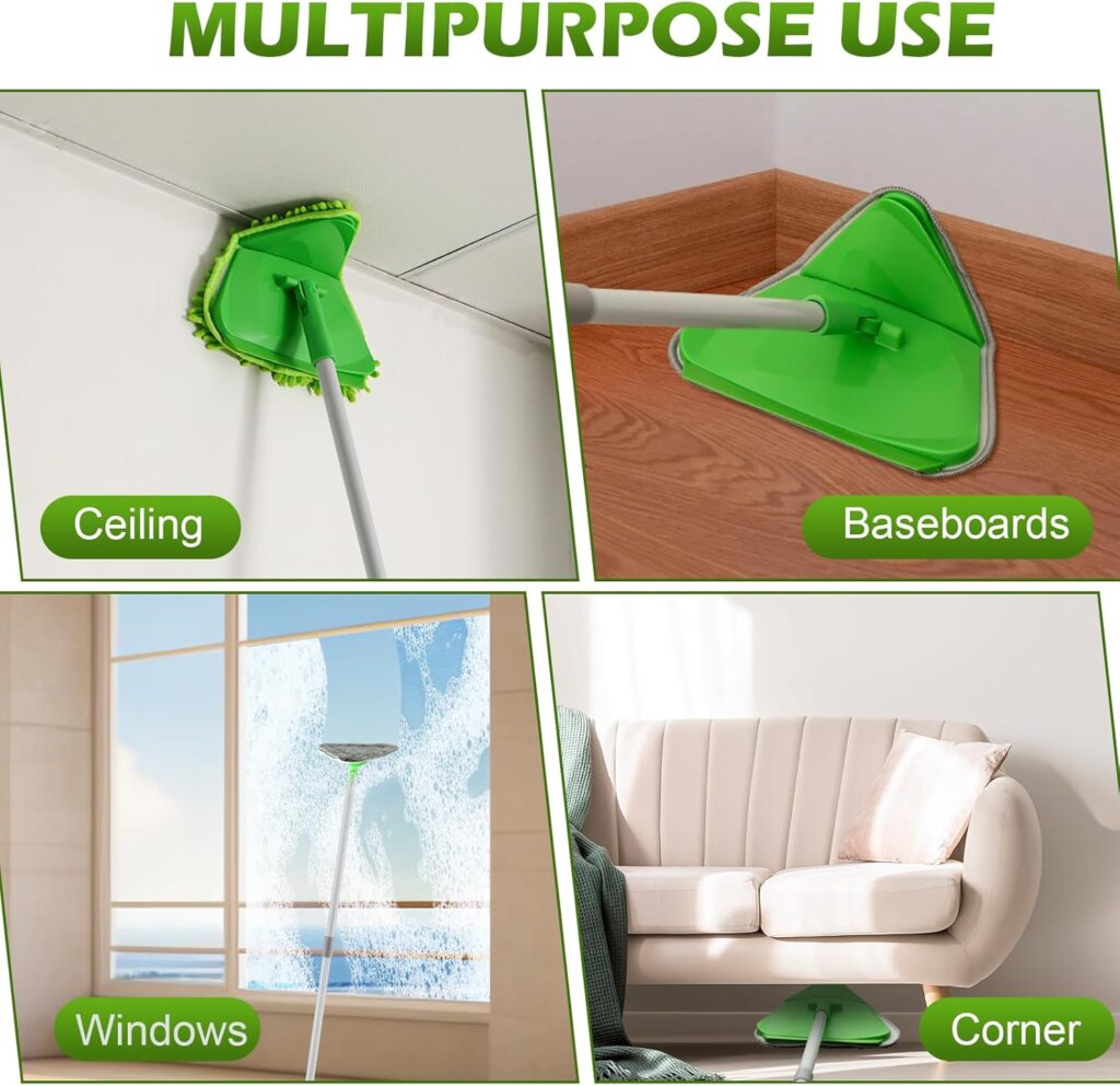Wall Cleaner Triangle Mop