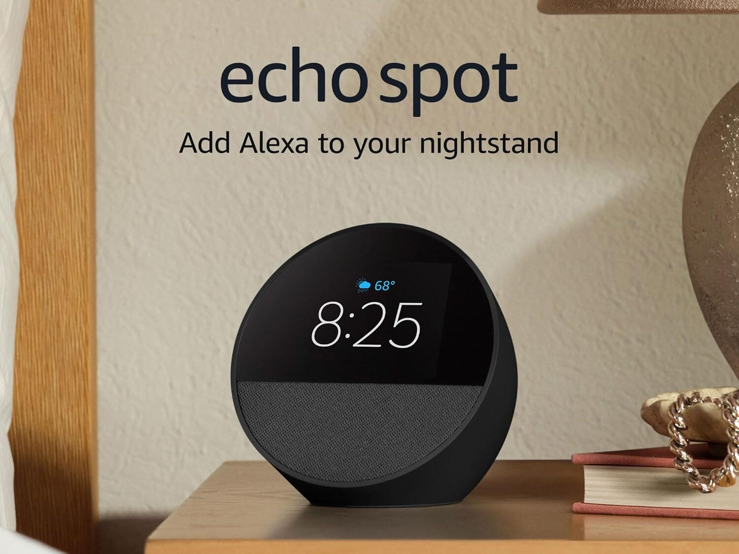Echo Spot Smart Alarm Clock