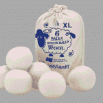 6-Pack Handy Laundry Wool Dryer Balls 