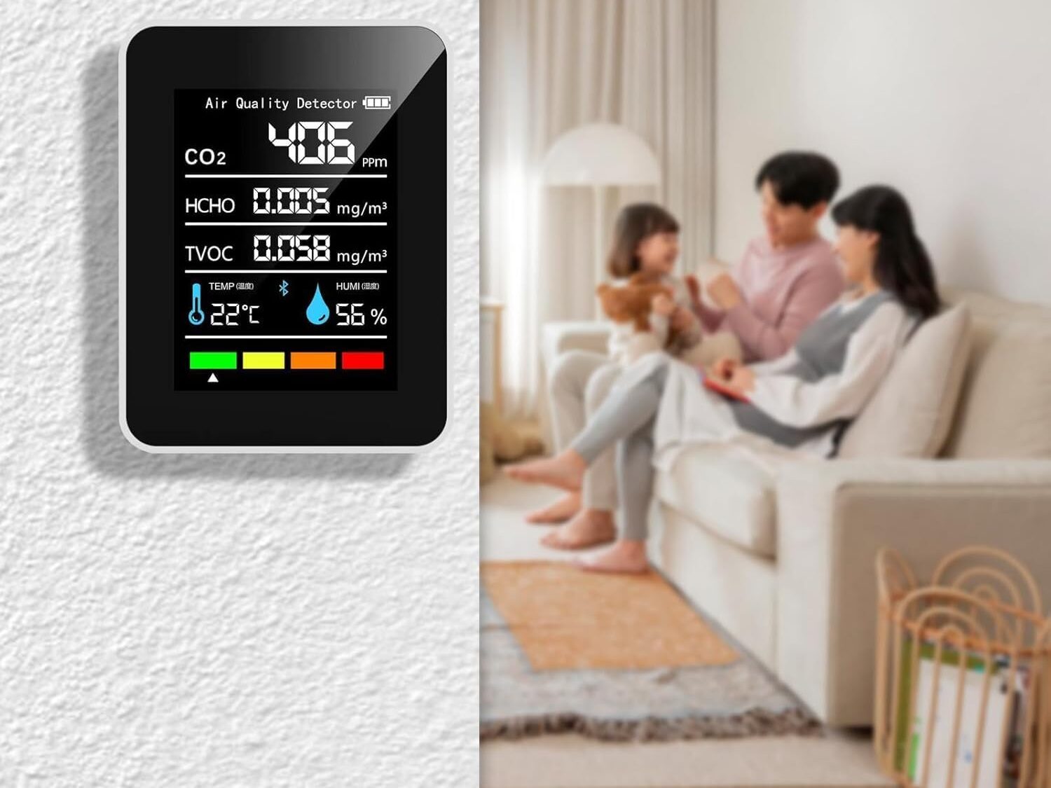 indoor air quality monitor